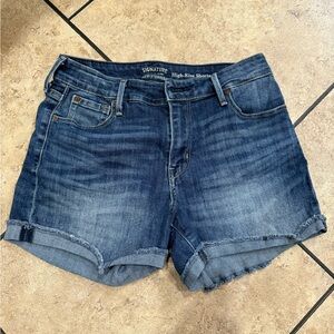 Levi Strauss Signature Women's Blue Jean Shorts